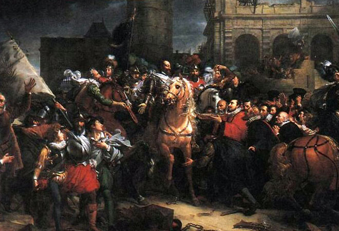 Торжественный въезд короля Генриха IV в Париж