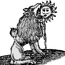 Алхимический символ Лев